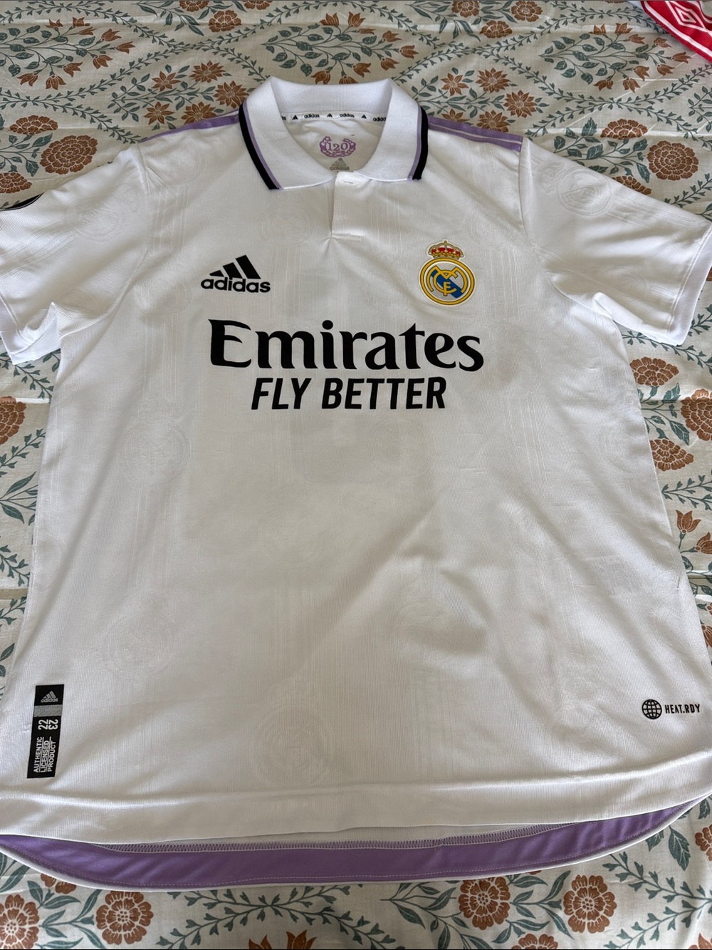 2022-23 Real Madrid Home Jersey with Benzema #9